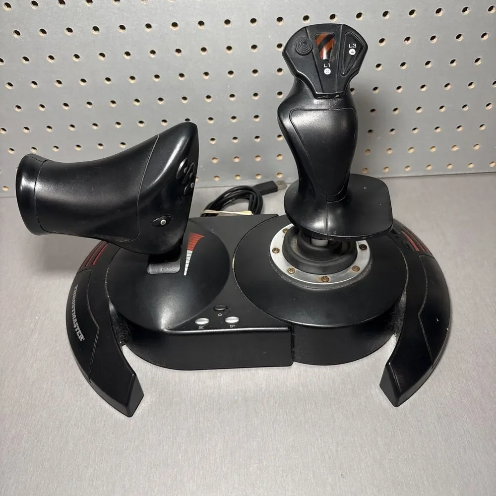 Thrustmaster T-Flight Hotas X Airplane Jet Stick Throttle Joystick PC PS3 WORKS